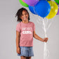 Birthday Girl Shirt Girls Birthday Tee Outfit Toddler Baby 1St 2Nd 3Rd 4Th 5Th 6Th 7Th (White On Mauve, 12 Months)