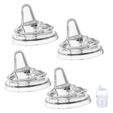 Vanest 4 Pack Sippy Spout Nipples Compatible With Philips Avent Bottle, Replacement Silicone Bottle Nipple Bpa-Free, Soft Transi