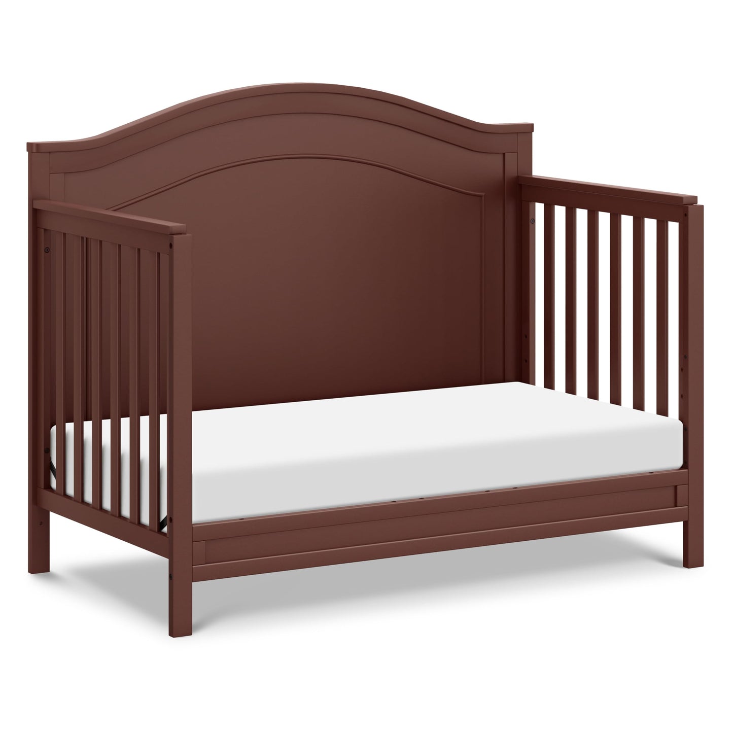 Davinci Charlie 4-In-1 Convertible Baby Crib With Wooden Toddler Bed, Daybed & Full-Size Bed Conversion - Easy Assembly & Durabl