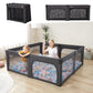 Doradotey Baby Playpen, Safety Kids Play Center Yards Baby Foldable Play Pen, Playpens for Babies Small Baby Playard Portable Pl