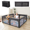 Doradotey Baby Playpen, Safety Kids Play Center Yards Baby Foldable Play Pen, Playpens for Babies Small Baby Playard Portable Pl