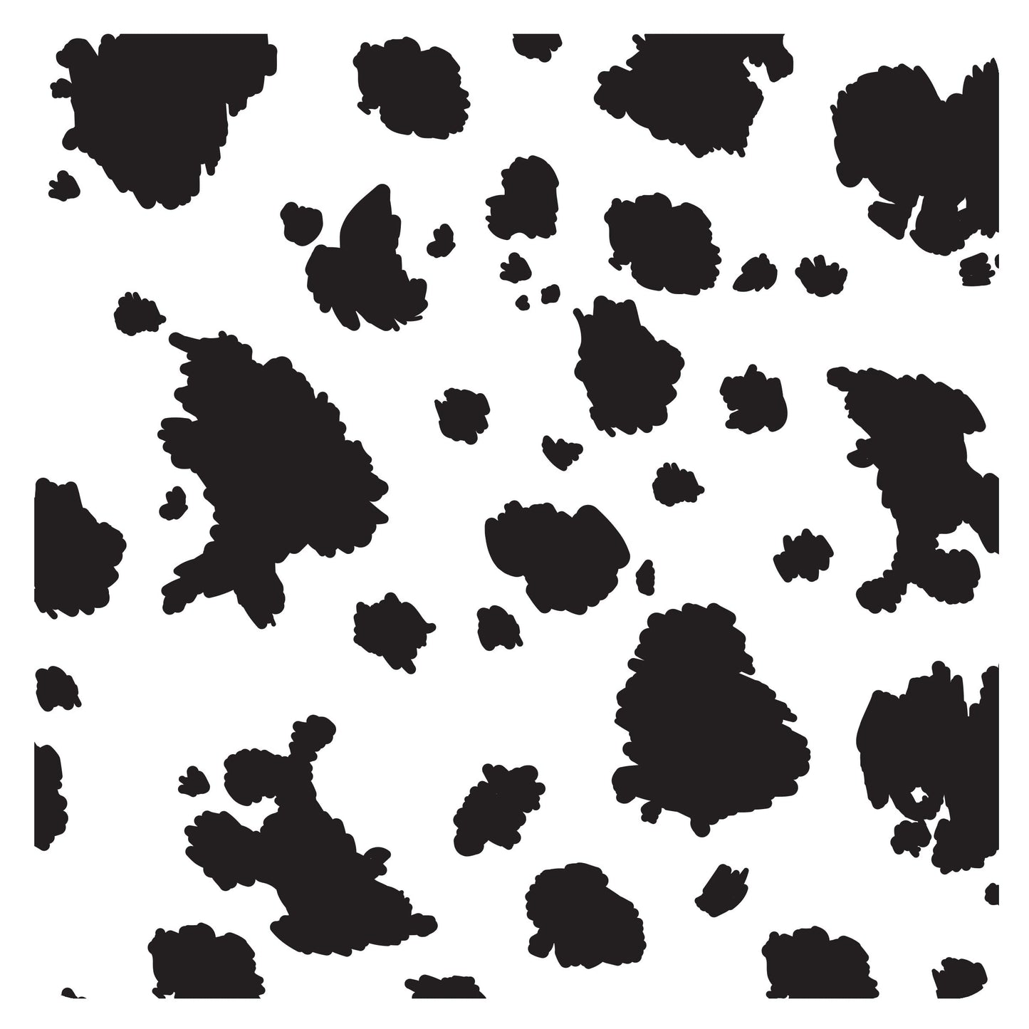 Bapronbaby Cowhide Splash Mat - Waterproof Catch-All For Under High Chairs, Floors, Tables, Playtime Or Arts & Crafts - Machine