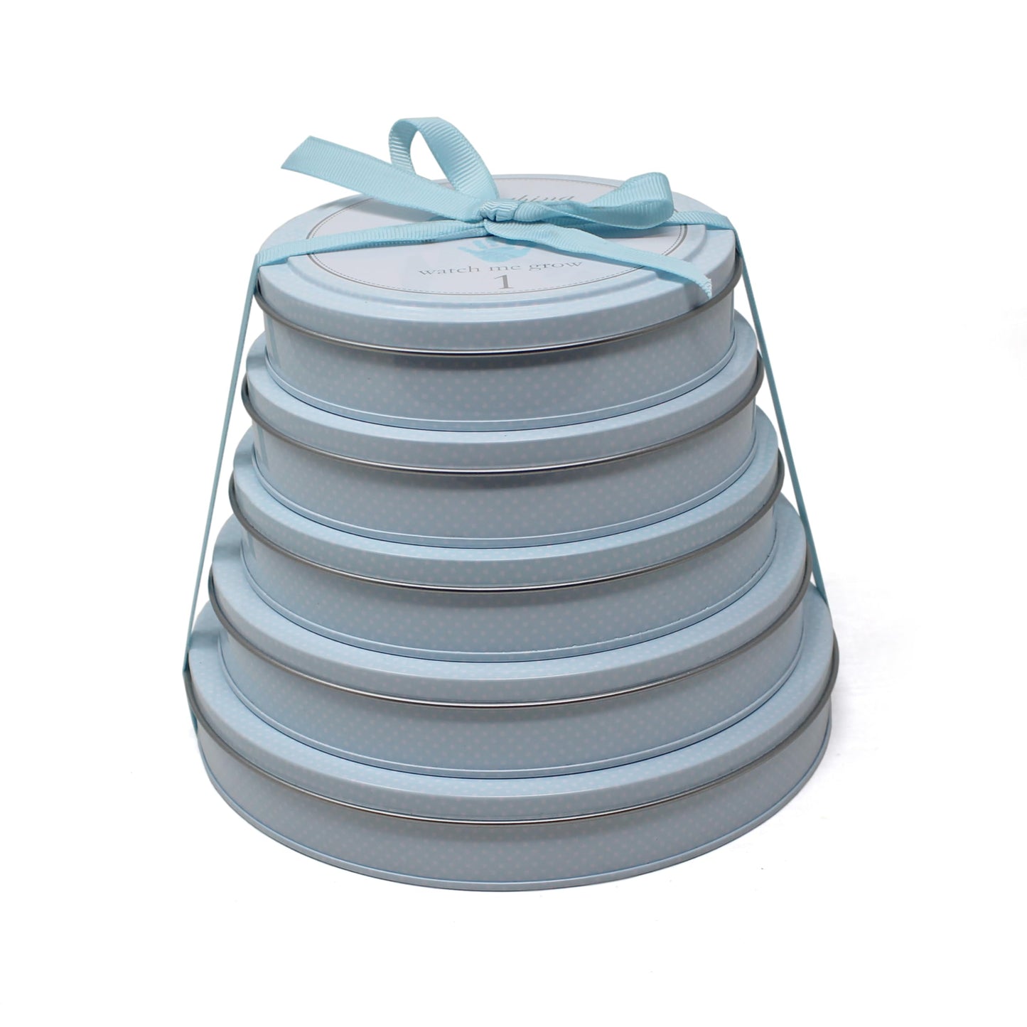 Child To Cherish Handprints Tower Of Time Kit, Blue