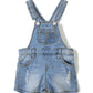Kidscool Space Baby Boy Girl Jean Shorts,Toddler Denim Cute Summer Shortalls,Light Blue,9-12 Months