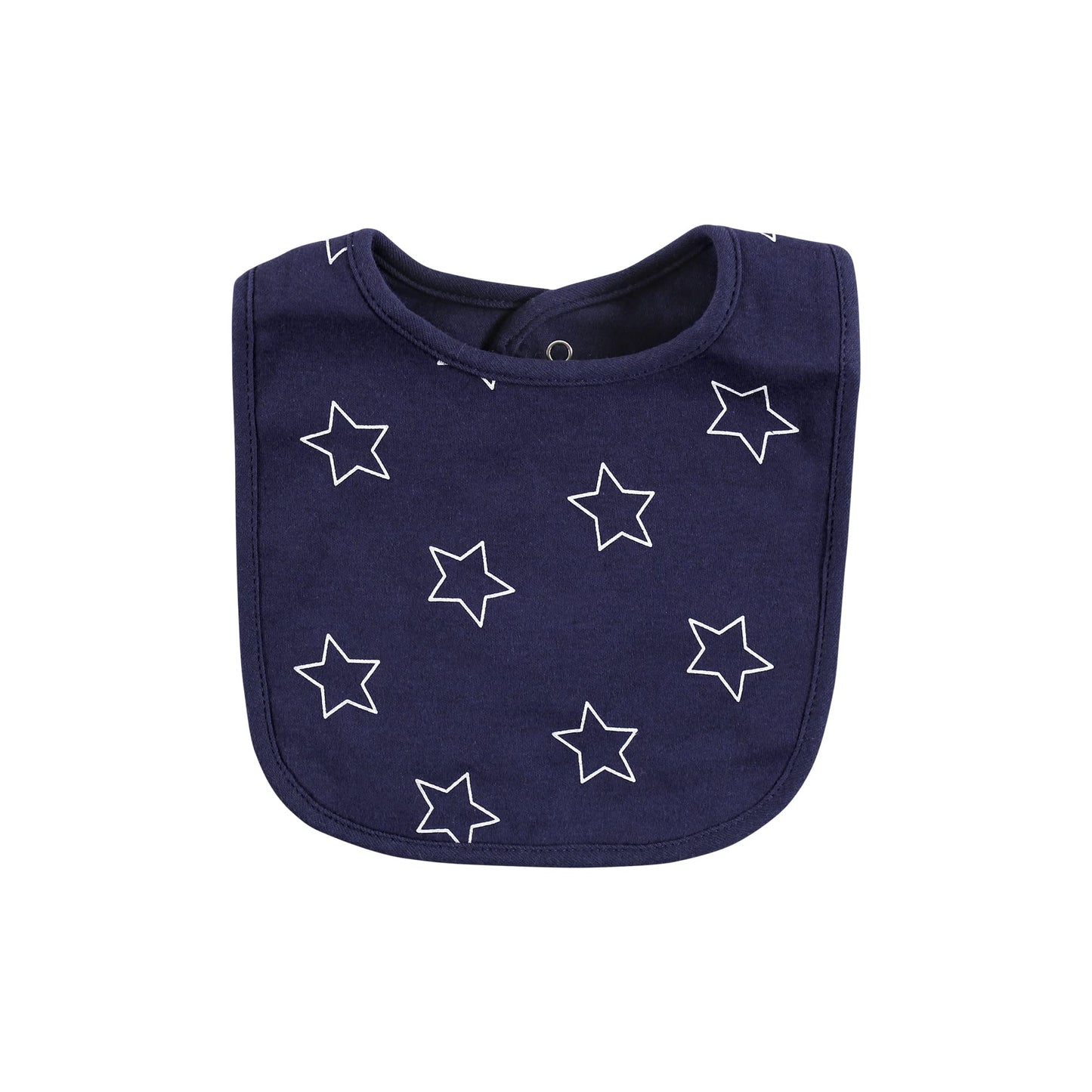 Hudson Baby Unisex Baby Cotton Bib And Sock Set, Boy Mothers Day, One Size