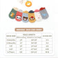 Aroveea Non Slip Grip Ankle Baby Socks 5-7 Years Old Black For Toddler Boys And Girls Kids Socks 12 Pack,Infant Cute Cotton Baby