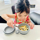 Talktools Itsy Bowl With Locking Lid - Silicone Mixing Bowl Set For Newborn Essentials, Baby Boys, Toddlers, Kids - Suction Baby