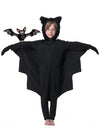 Seawhisper Bat Costume for Girls Boys Kids Toddler Wings Halloween Costumes 12 Black