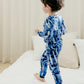 Vaenait Baby Kids Junior 100% Cotton Sleepwear Pajamas 2Pcs Set Tiedye-Thundernavy-257 M