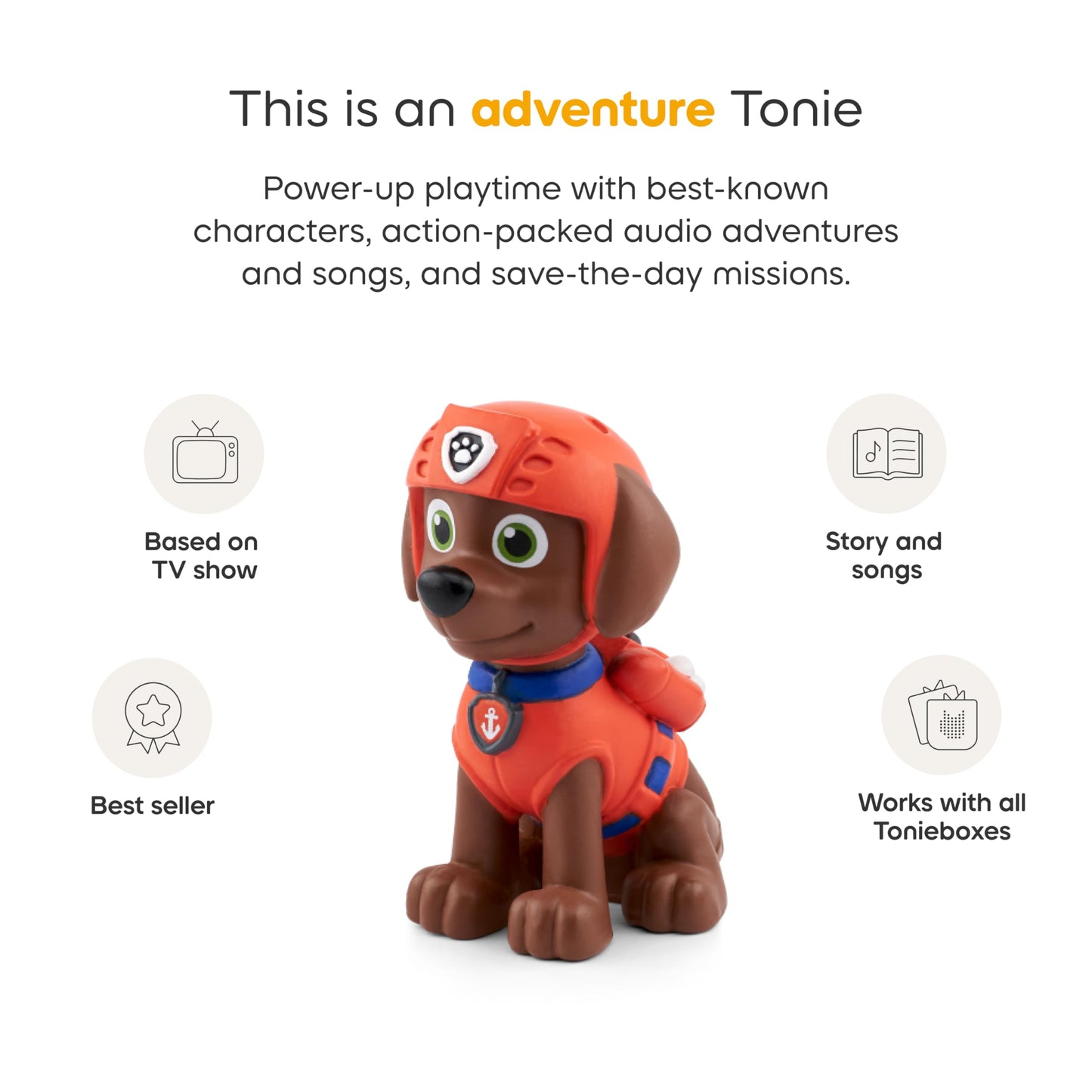 Tonies Zuma Audio Toy Figurine from PAW Patrol