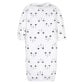 Gerber Unisex Baby Boy And Girls 4-Pack Sleeper Gown Bear Pink Preemie
