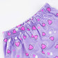 Little Girls Summer Pajamas Unicorn Short Sleeve 100% Cotton Sleepwear 2 Pieces Toddler Pjs Children Clothes Kids Jammies Sets S