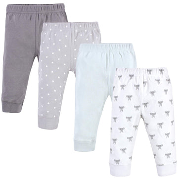 Hudson Baby Unisex Baby Cotton Pants And Leggings Modern Elephant, 6-9 Months