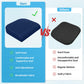 Tranquilrelax Large Seat Cushion, Memory Foam Cushion For Long Sitting Hours On Office Chair, Home & Car, Non-Slip Chair Pad For