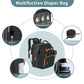 Ismgn Extra Large Diaper Bag Backpack, Multifunctional Diaper Bag, Expandable Diaper Bag, Ub Black