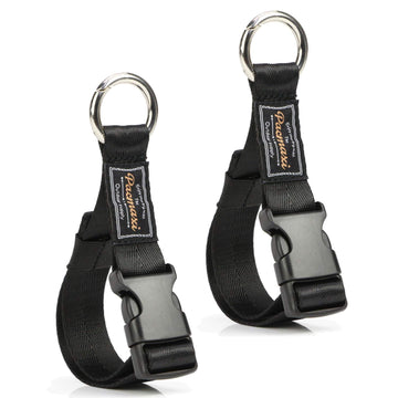 Stroller Hook By Pacmaxi, 2 Pack Multi Purpose Organizer Hooks Clip For Stroller, Wheelchair, Rollator, Walker (Black)