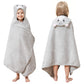 Style Quarters Kids Hooded Bath Towel, Large Kids Bath Towels, Cartoon Cat Kids Beach Towels, 100% Cotton Terry Toddler Hooded B