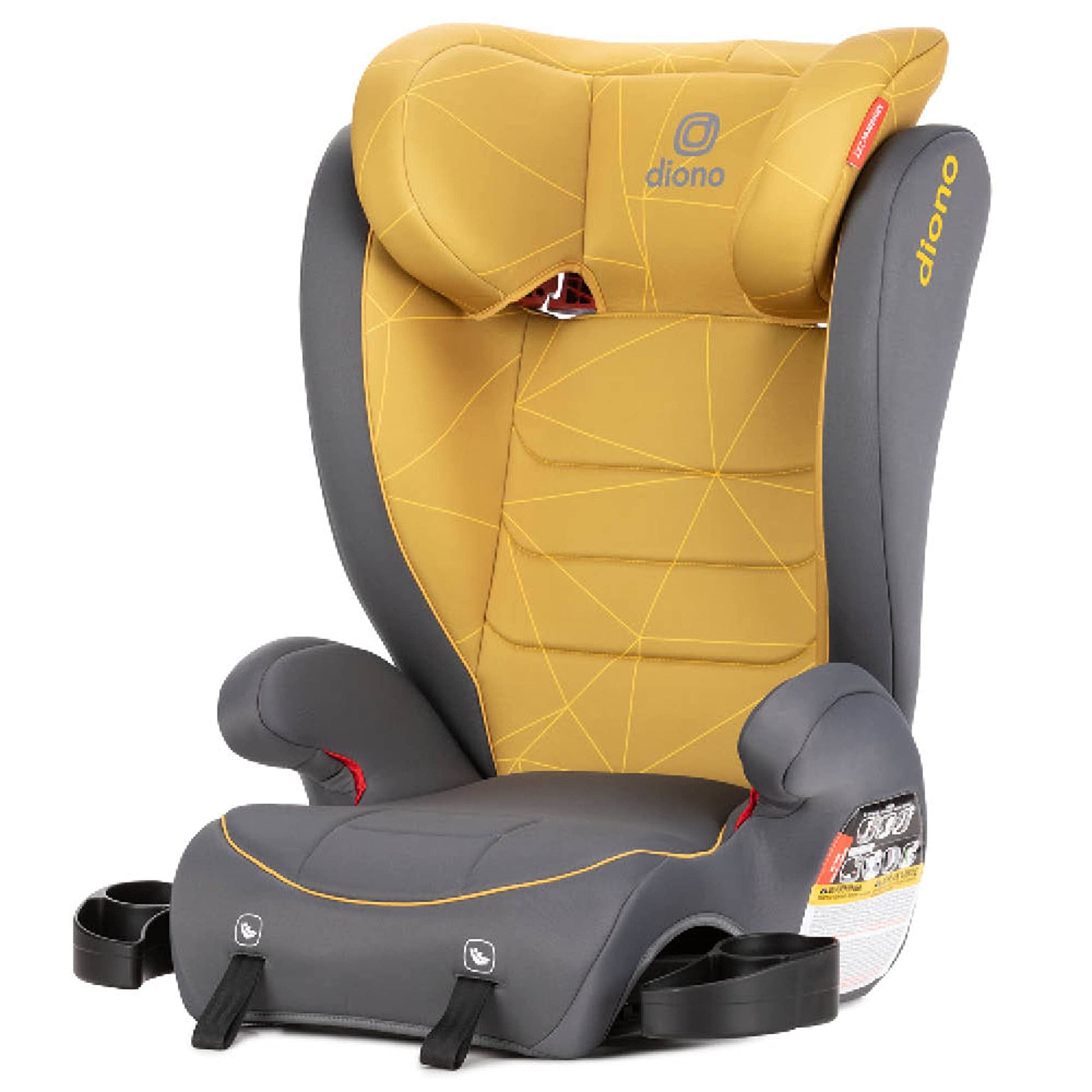 Diono Monterey 2Xt Latch 2 In 1 High Back Booster Car Seat With Expandable Height  Width, Side Impact Protection, 8 Years 1 Boos
