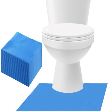 Upgraded 20 Pack Disposable Toilet Mats,Super Absorbent Toilet Floor Protector From Urine,Disposable Toilet Floor Mat For Urine,