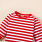 Vinuoker Baby Boy My First Valentine'S Day Outfit 3Pcs Infant Boy Valentine'S Day Clothes Sets Mama'S Boy Outfits