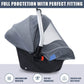 Mosquito Net For Baby Car Seats, Infant Stroller And Bassinets, Infant Car Seat Insect Mesh Net,Breathable,Easy Fitting, Portabl