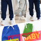 CuteOn Unisex Toddler Jogger Pants Kids Cotton Elastic Waist Winter Baby Sweatpants Pants 4Years Orange