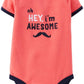 Carter'S Slogan Bodysuit (Baby) - Pink-18 Months