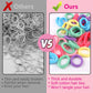 100 Pcs Baby Hair Ties, Cotton Hair Ties For Girls And Kids, Multicolor Small Seamless Hair Bands Elastic Ponytail Holders Kids