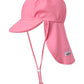 Vaenait Baby Girls Sun Protection Sporty Flap Swim Hat Uv Upf 50+ Flap Cap Pink S
