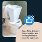 SimplyImagine SprayStand - Cloth Diaper Sprayer Splatter Shield - Contains Spray and Debris When Rinsing Cloth Diapers, Clothing