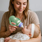 BUSOHA 3 Pack Silicone Sleeves for Lansinoh Glass Baby Bottles - Wide Neck Baby Bottles Sleeves for Lansinoh Bottles Baby Anti-C