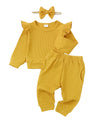 Toddler Baby Girl Clothes Top Pants Set Baby Girl Outfit Cute Baby Girl Gifts Baby Clothes Girl Clothing Ginger 18-24 Months Gir