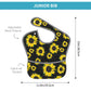 Qwalnely Sunflower Baby Stuff Baby Bibs 2Packs For 6-24 Months Waterproof Washable Fabric (Sunflower)