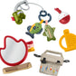 Fisher-Price Baby Toys Mini Me Moments Camp & Crinkle Set, 7-Piece Fishing & Hiking Sensory Activities for Newborn Play Ages 3+ 