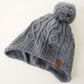 Lmlalml Boys Winter Hat Earflap Knitted Beanie For Kids Warm Fleece Lined Thicken Hat For Baby
