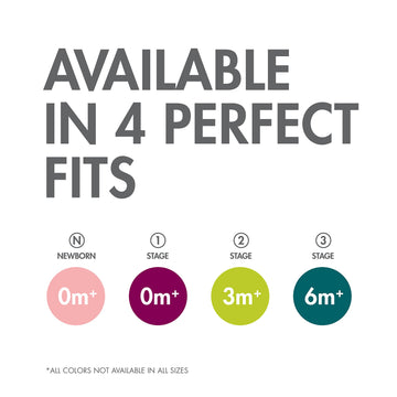 Boon Jewl Silicone Orthodontic Pacifier - Baby Pacifier With Soothing Gem-Shaped Nipple - Comfortable Baby Pacifiers Support Nat