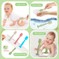 Maikkb Diaper Spatula Butt Spatula Baby Diaper Cream Spatula 3 Pcs,Soft Silicone Baby Butt Spatula,Butt Paste Spatula,Diaper Cre