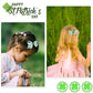 St. Patrick'S Hair Bows For Girls Cute Shamrock Green Hair Clips Bow Hair Accessories Party Supplies 2Pcs (Green Shamrock)