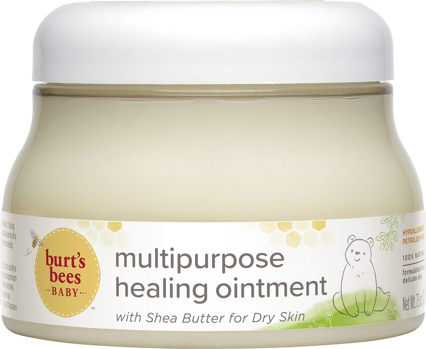 Burt'S Bees Baby 100% Natural Origin Multipurpose Healing Ointment, Face & Body Baby Ointment, 7.05 Ounce (Pack Of 3)