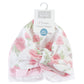 Hudson Baby Unisex Baby Turban Cotton Headwraps Headband, Rose, One Size Us