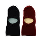 Unisex Double Sided Woolen Monkey Caps For Babies (Set Of 2) | Soft Light Weighted Cap For Infants (612 Months, Blue And Maroon