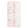 aden + anais Silky Soft Swaddle Blanket, Boutique Muslin Blankets for Girls & Boys, Baby Receiving Swaddles, Ideal Newborn & Inf