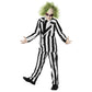 Morph Kids Black And White Striped Suit Costume Halloween Costume For Boys Halloween Costume X-Large