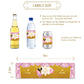 Rostyakz 32Pcs Gold Glitter Pink Water Bottle Labels, Gender Reveal & 1St Birthday Bottle Stickers, Labels For Baby Shower