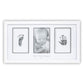 Felt Like Sharing Baby Hand and Footprint Kit, White Frame, Baby Footprint Kit