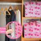 Boohit Personalized Easter Baskets For Kids Large Girl Foldable Storage Box For Gifts Kids Empty Storage Bins Rectangular Toy Or