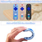 YAPROMO 2Pcs Teething Toys, Silicone TV Remote Teethers for Baby Toy Remote Teethetr for Infant Toddler Kids/Boy/Girl, BPA Free