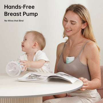 Tsrete Breast Pump, Double Wearable Breast Pump, Electric Hands-Free Breast Pumps With 2 Modes, 9 Levels, Lcd Display, Memory Fu