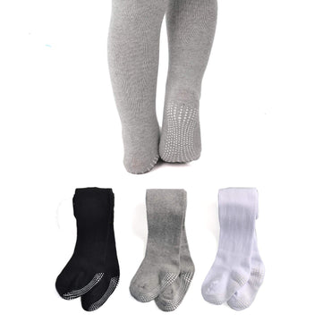 Epeius Baby Tights Seamless Non Slip/Skid Leggings Newborn Girl Cotton Stockings Baby Boy Footed Pants Pantyhose For 0-3 Months,