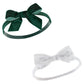 Hudson Baby Infant Girl Cotton And Synthetic Headbands, 12 Days Of Christmas Plaid, 0-24 Months